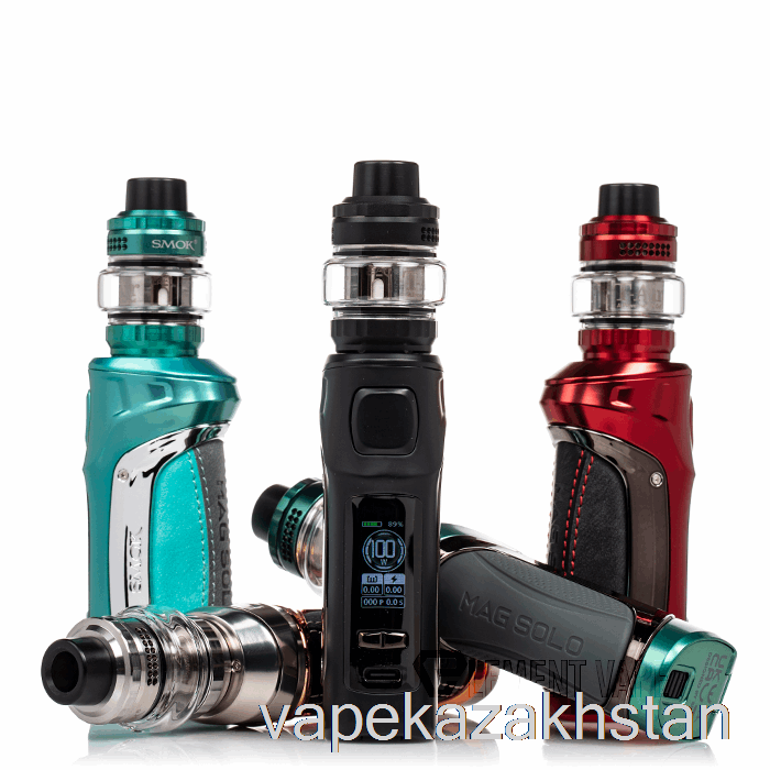 Vape Kazakhstan SMOK MAG Solo 100W Starter Kit Blue Green